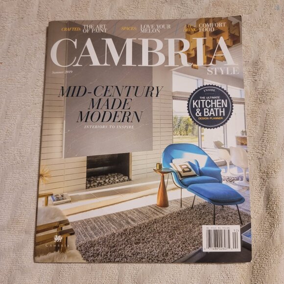 M135. Cambria Style 2019 Mid-Century Made Modern Magazine - Picture 1 of 2